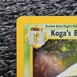 Gym Challenge Koga's Beedrill Holo 9/132 Vintage Pokemon - Image 2