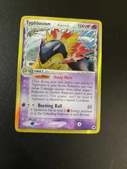 Typhlosion Holo Rare - EX Dragon Frontiers 12/101 - Delta Species Pokemon - Image 1