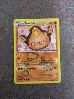 Pokemon Stunfisk RC12/RC25 Legendary Treasures Holo - Image 1