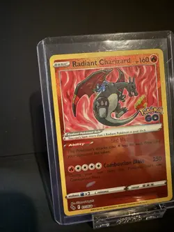 Pokemon TCG Radiant Charizard 011/078 Pokemon Go Near Mint Condition - Image 2