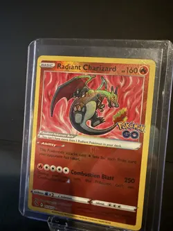 Pokemon TCG Radiant Charizard 011/078 Pokemon Go Near Mint Condition - Image 3