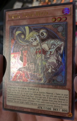 Yugioh Kewl Tune Reco PHRE-EN033 Ultra Rare 1st Edition NM - Image 4