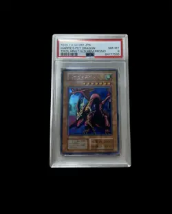 Yu-Gi-Oh REAPER OF THE CARDS and Harpie pet dragon and toon DMG PSA8 Japanese - Image 2