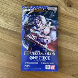One Piece TCG OP14 Azure Sea’s Seven Booster Pack English Factory Sealed - Image 1