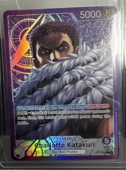 One Piece TCG Charlotte Katakuri OP11-062 Leader Alt Art - Image 1