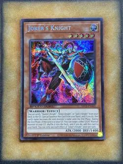 Yugioh Joker's Knight SBC2-ENA05 Speed Duel Secret Rare 1st Ed NM - Image 1