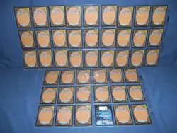 Magic the Gathering M21 Card Lot of 42 Cards Used 2020 With Protective Sleeves - Image 2