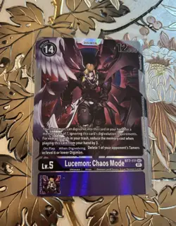 Digimon Card Game Lucemon: Chaos Mode BT7-111 SEC - Image 1