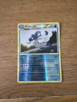 Poliwrath 21/95 Unleashed Reverse Holo Rare Pokemon Card - Image 1