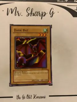 DARK BAT - 1st EDITION PSV-E058 ENGLISH Yu-Gi-OH! CARD COMMON KONAMI TCG 2002 - Image 2