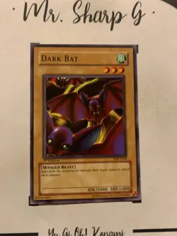 DARK BAT - 1st EDITION PSV-E058 ENGLISH Yu-Gi-OH! CARD COMMON KONAMI TCG 2002 - Image 4