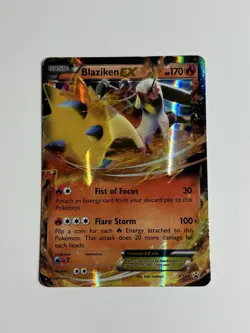 Pokemon TCG Blaziken EX XY54 Promo XY Holo Card - Image 1