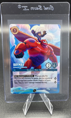 Baymax - Armored Companion Disney Lorcana Promo Card (DLPC) 9/C1 EN NON FOIL - Image 1