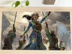 MTG Eshki, Temur's Roar Table Playmat TCG CCG Pad Trading Card Game Mat Mousepad - Image 1