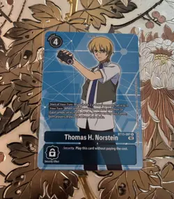 Digimon Card Game Thomas H. Norstein BT13-097 R Box Topper Versus Royal Knights - Image 1