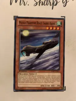 MECHA PHANTOM BEAST SABRE HAWK - 1st EDITION SHSP-EN027 ENGLISH Yu-Gi-Oh! CARD - Image 3