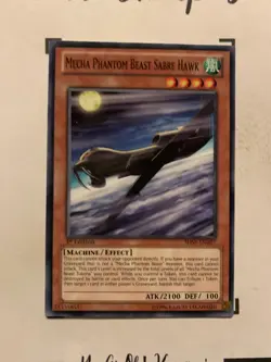 MECHA PHANTOM BEAST SABRE HAWK - 1st EDITION SHSP-EN027 ENGLISH Yu-Gi-Oh! CARD - Image 4