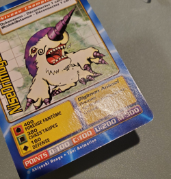 Digimon NiseDrimogemon & Clockmon MP-76 FRENCH Card TCG Digi-Battle Bandai RARE - Image 2