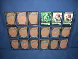 Magic the Gathering CMR Card Lot of 18 Cards Used 2020 With Protective Sleeves - Image 2