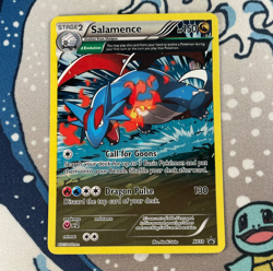 Salamence XY59 Full Art Black Star Promo Holo Pokemon Card 2015 MP - Image 1