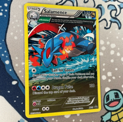 Salamence XY59 Full Art Black Star Promo Holo Pokemon Card 2015 MP - Image 3