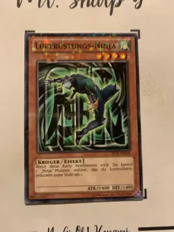 LUFTRUSTUNGS-NINJA - SP13-DE016 DEUTSCH Yu-Gi-Oh! CARD COMMON FOIL RARE - Image 4