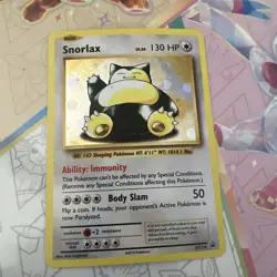 Pokemon TCG Snorlax XY179 Ultra Rare Holo Black Star Promo Card - Image 1