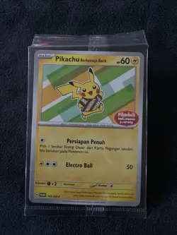 Pikachu 101/SV-P Batik Shirt Promo Indonesian Exclusive - NM Pokemon Card - Image 1