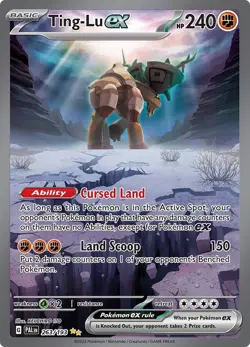 Ting-Lu ex 263/193 Sv02: Paldea Evolved Holo Pokemon Card - Image 2