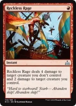 Reckless Rage NM, English MTG Rivals of Ixalan - Image 1