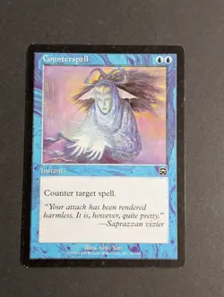 MTG Card - 1x Counterspell - Mercadian Masques LP - Vintage Magic The Gathering - Image 2