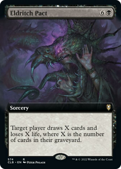 Eldritch Pact (Extended Art) Commander Legends: Battle for Baldur's Gate NM - Image 1