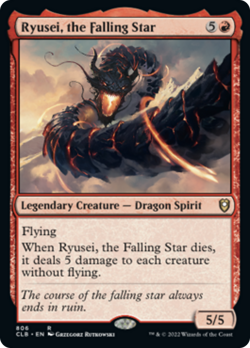Ryusei, the Falling Star Commander Legends: Battle for Baldur's Gate MINT - Image 1