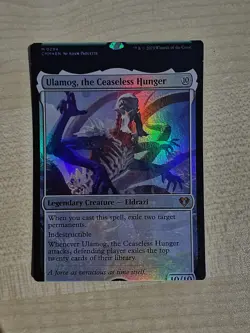MTG Misprint Ulamog, the Ceaseless Hunger NFC Foil Commander Legends - Image 1
