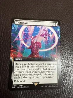 Mtg FIC Final Fantasy — Transpose —NM Extended - Image 1