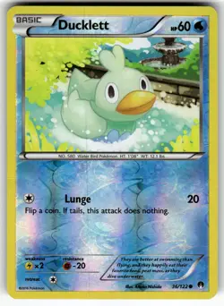 Ducklett 36/122 XY - BREAKpoint LP Pokemon Card TCG - Image 1