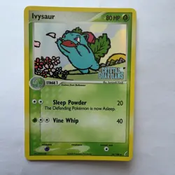 Ivysaur 34/100 EX Crystal Guardians Stamped Reverse Holo Pokemon TCG ⭐ - Image 1