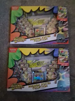 Pokemon Mega Evolution Ascended Heroes Premium Poster Collection Mega Lucario EX - Image 1