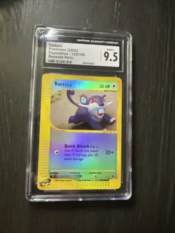 Pokemon Rattata Expedition Reverse Holo #128 Cgc 9.5 Mint+ - Image 1