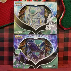 ICE RIDER & SHADOW RIDER CALYREX V Collection Boxes - Pokemon TCG - New & Sealed 820650809002 - Image 1