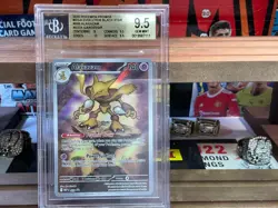 2025 Pokemon Alakazam 009 Promo Black Star Holo Rare - NM/Mint BECKETT 9.5 - Image 1