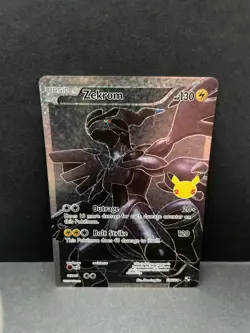 Pokemon Celebrations: Zekrom 114/114 Holo Rare Classic Collection - NM - Image 1