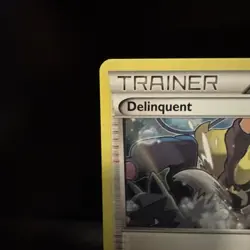 Pokemon Delinquent Trainer Supporter Promo Alternate Art Holo 098A/122 2018 - Image 2