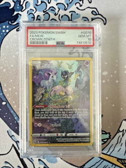 Pokemon PSA 10 Mew GG10 Crown Zenith Full Art Holo Rare GEM Mint Low POP - Image 1