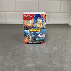 Pokemon TCG Scarlet & Violet Surging Sparks Booster Bundle 6 Packs, New Sealed - Image 1