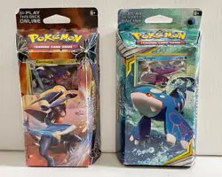 Pokemon Sun & Moon: Mach Strike & Unseen Depths - Theme Decks - Sealed - Image 1