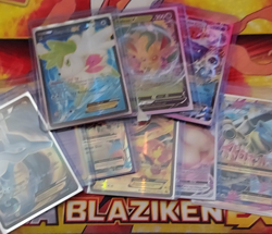 Pokemon TCG Blaziken EX Premium Collection Foil Promo Mixed Lot Blaziken - Image 1