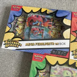 Pokemon TCG - Mega Evolution Ascended Heroes Mega EX Box Set of 3 New - Image 4