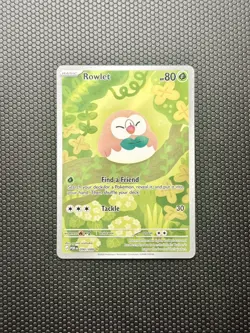 Rowlet 090/088 IR Perfect Order Me03 ILLUSTRATION RARE HOLO Pokemon English Foil - Image 1