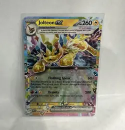 Pokemon TCG Jolteon ex Holo Sv: Prismatic Evolutions 030/131 260 HP - Image 1